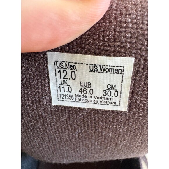 NEW Vans Hylane Suede Skater Shoe, Size 12 Men’s - Picture 7 of 8